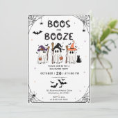 ブーとお酒のハロウィンパーティー 招待状 (スタンド正面)