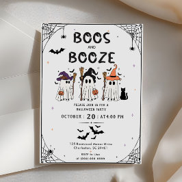 ブーとお酒のハロウィンパーティー 招待状