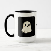 ブーとのハロウィン幽霊! マグカップ (左)