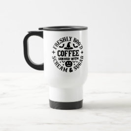 ブーと呑んだコーヒーに叫びと砂糖を トラベルマグ