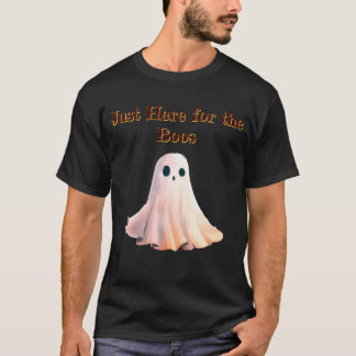 ブーに会いに来ただけのキュートな幽霊ハロウィンTシャツ Tシャツ