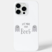 ブーに会いに来ただけ ハロウィン かわいいお化け iPhone 15 Case-Mate iPhoneケース (裏面)