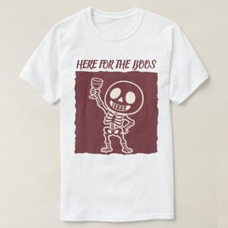 ブーに会いに来たゾイタコ ハロウィン スケルトン Tシャツ