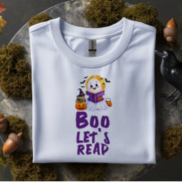 ブーのはじめてのよみきかせ ハロウィン小学校の先生 Tシャツ
