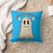 ブーの不気味なハロウィンおもしろい幽霊に クッション (ブランケット)
