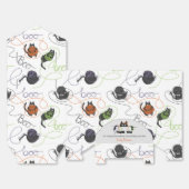 ブーの効いた黒猫とヤーンのハロウィン フェイバーボックス (見開き)