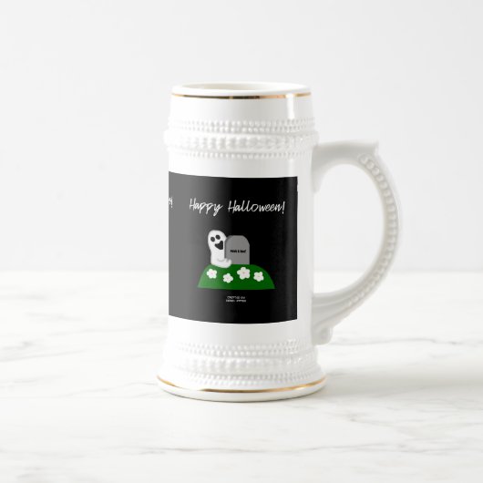 ブーの幽霊Stein Mugをのぞく ビールジョッキ (右)
