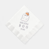 ブーはカスタム幽霊カボチャ 縁ありランチョンナプキン (角)