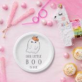 ブーは幽霊カボチャプレート ペーパープレート (パーティー)