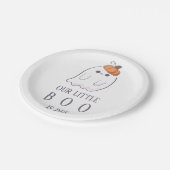 ブーは幽霊カボチャプレート ペーパープレート (アングル)