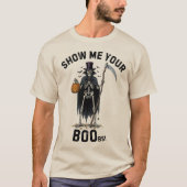 ブーをみせて Tシャツ (正面)