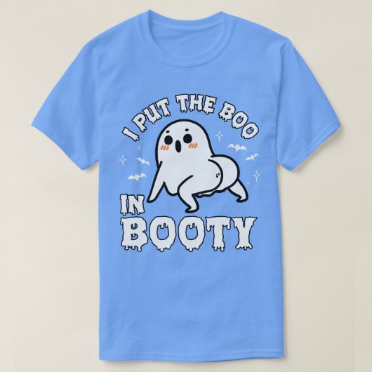 ブーをブーティに入れる Tシャツ (デザイン正面)
