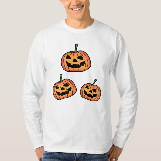 "ブーを忠実に：不気味ハロウィーンを受け入れる Tシャツ (正面)