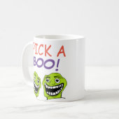 ブーを拾え！ コーヒーマグカップ (正面左)