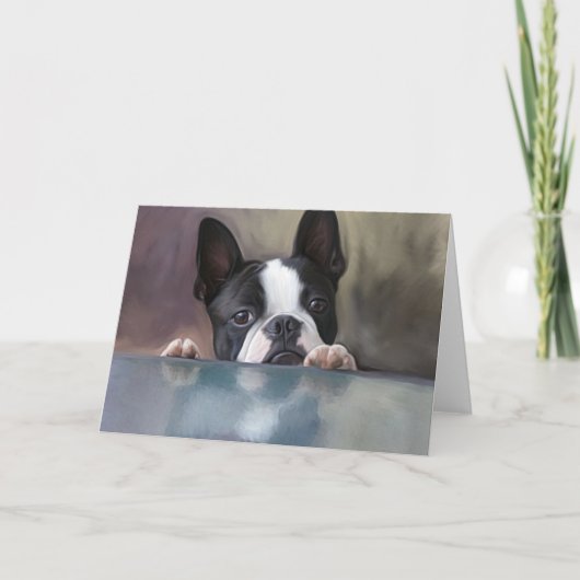 ブーを覗く カード (正面)