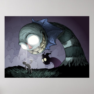 ブーを覗く ポスター