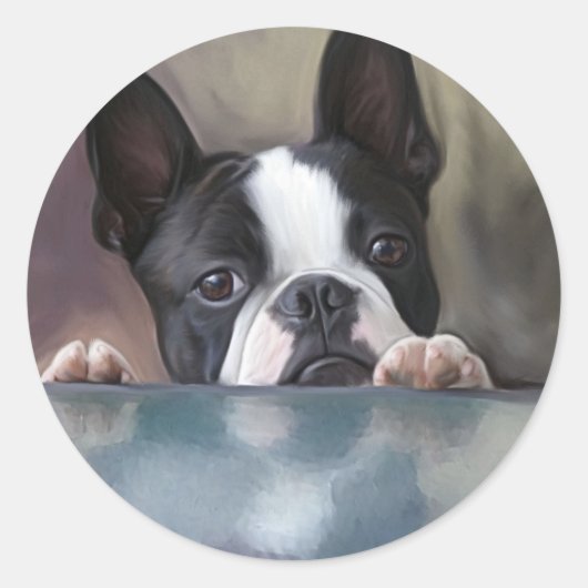 ブーを覗く ラウンドシール (正面)