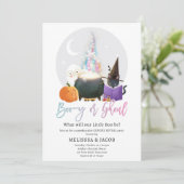 ブーイかグウルボーイガールハロウィーンジェンダーの明け 招待状 (スタンド正面)