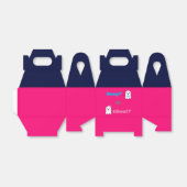 ブーイまたはグールハロウィーン幽霊ジェンダーの公開 フェイバーボックス (折り畳みなし)