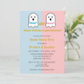 ブーイまたはグールハロウィーン幽霊ジェンダーの公開 招待状 (スタンド正面)