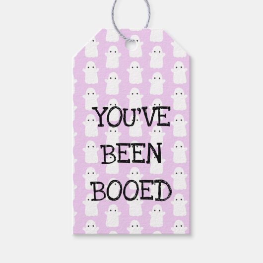 ブーイングされたギフトラベル ギフトタグ (正面)