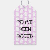 ブーイングされたギフトラベル ギフトタグ (裏面)