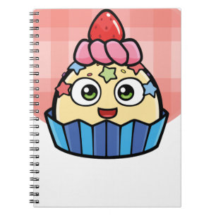 ブーイングのカップケーキプロダクト ノートブック