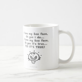 ブーイングのブーイングの顔 コーヒーマグカップ