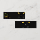 ブーイングのプロフィールカード スキニー名刺 (正面/裏面)