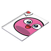 ブーイングの女の子プロダクト ノートブック (左側)