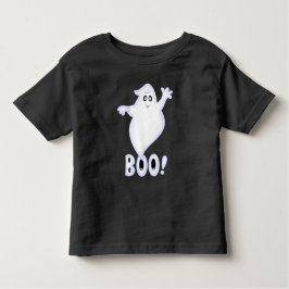 ブーイングの幽霊のハロウィンの休日の幼児のTシャツ トドラーTシャツ