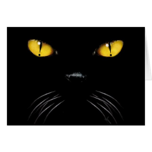 ブーイングの空白のなカード (正面横)