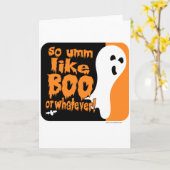 ブーイングまたはものは何でも! カード (黄色い花)