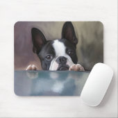 ブーイングをかいま見て下さい マウスパッド (マウス)