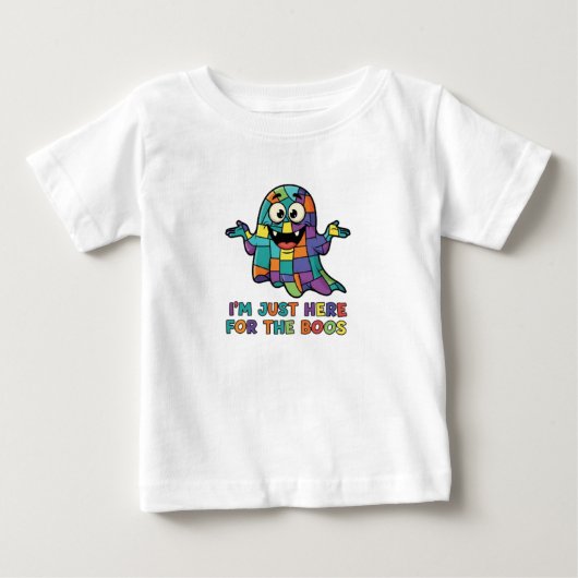 ブーイングを聞きに来ただけ ベビーTシャツ (正面)