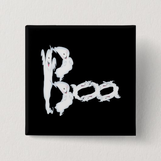 ブーイングボタン 缶バッジ (正面)
