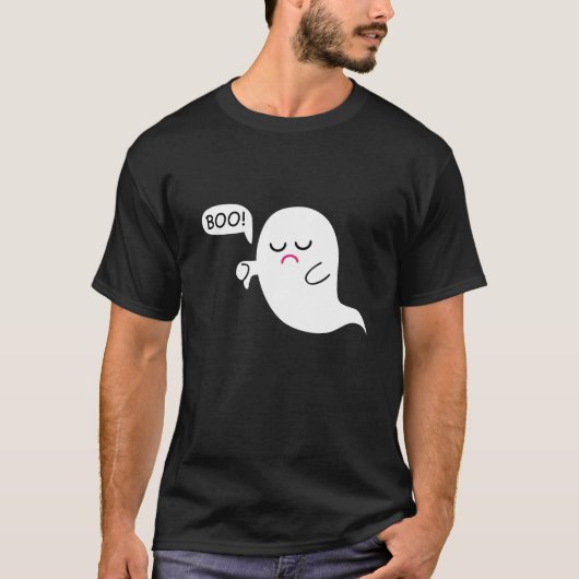 ブーイング幽霊 Tシャツ (正面)