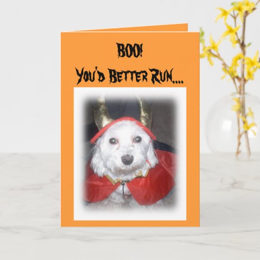 ブーイング! カード (黄色い花)