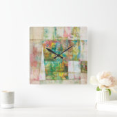 ブーイングIVをかいま見て下さい スクエア壁時計 (ホーム)