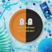 ブーイ/グールハロウィーン幽霊ジェンダーリビール ペーパープレート (パーティー)