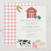 ブーオインク クラック バァ ムー デジタル招待状 招待状 (正面/裏面)