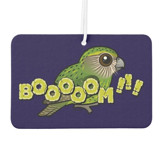 ブーオム！ カーエアーフレッシュナー (裏面)