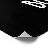 ブーカンバおもしろいー幽霊キュウリープンダークBG ポスター (角)