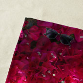 ブーガインビラ素晴らしビーチタオル ビーチタオル (インサイチュ)