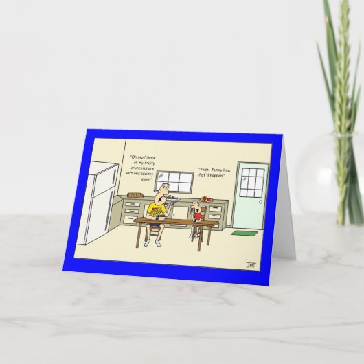 ブーガークランチ誕生日カード カード (正面)