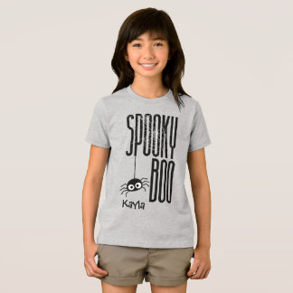 ブーキッズハロウィン不気味ワイシャツ トライブレンドTシャツ