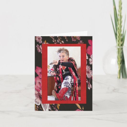 ブーギーとスプーンをなめる カード (正面)