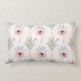 ブークスオブラベンダープロヴァンスフローラ装飾用クッション ランバークッション