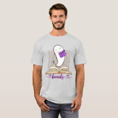 ブークス!幽霊&ブックハロウィン読ズ Tシャツ (正面フル)
