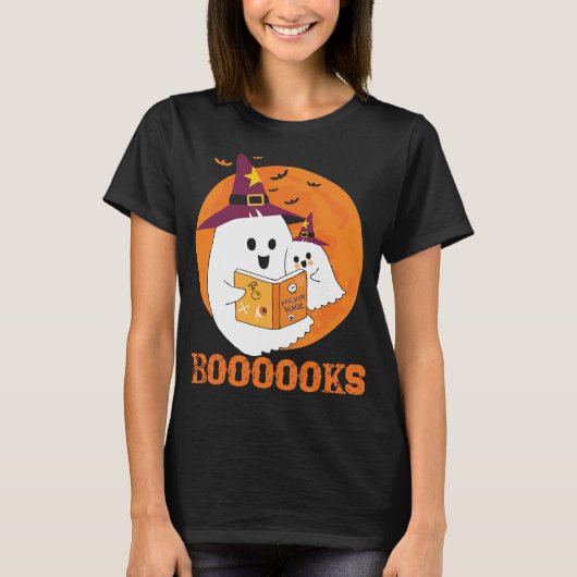 ブークハロウィン読ブブブズ読ズ Tシャツ (正面)